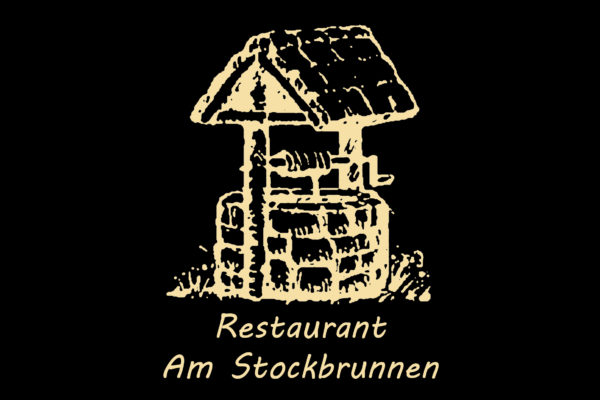 Logo mit schwarzem Hintergrund